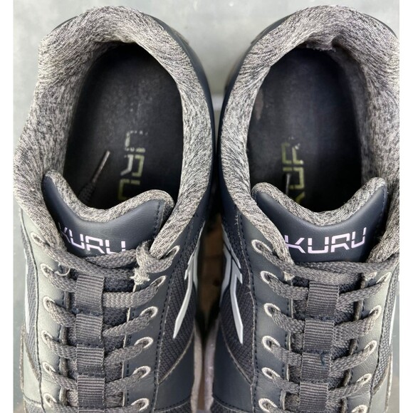 Kuru Quantum 2 Fitness $170 Women's Sneakers Shoes Size 8 Jet Black Slate Gray - Picture 10 of 11